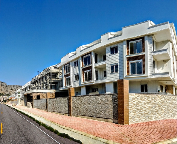 Готовый проект с видом на горы в Коньяалты Анталья