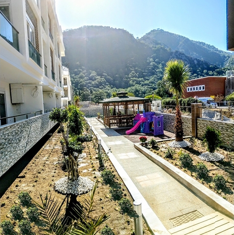 Готовый проект с видом на горы в Коньяалты Анталья