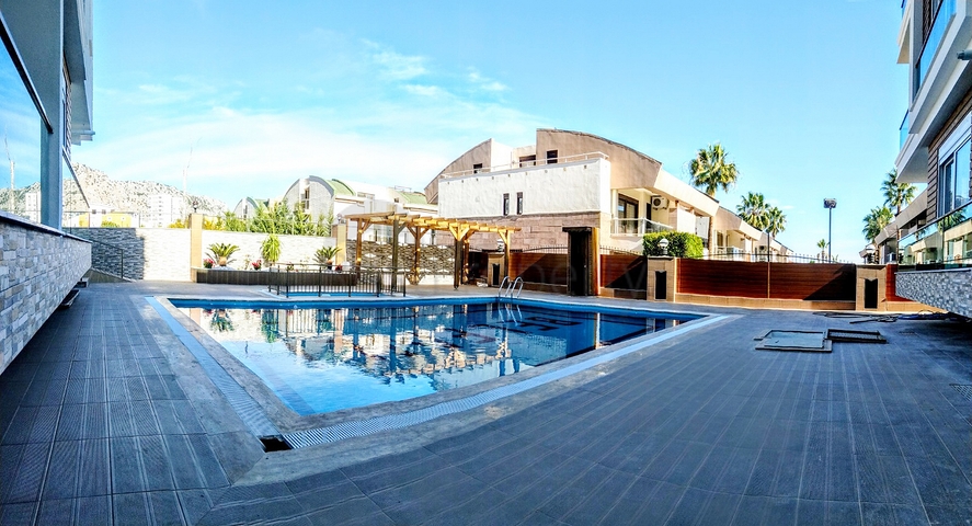 Готовый проект с видом на горы в Коньяалты Анталья