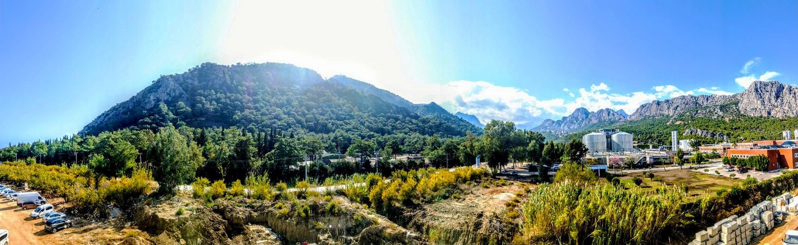 Готовый проект с видом на горы в Коньяалты Анталья