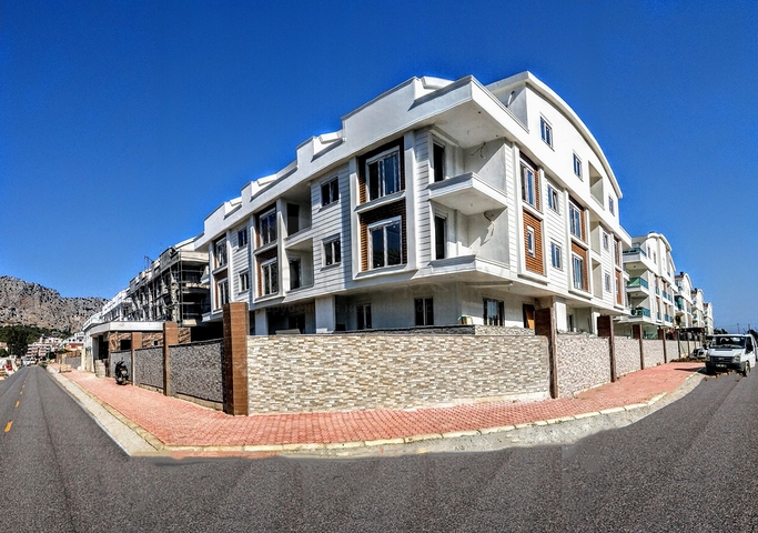 Готовый проект с видом на горы в Коньяалты Анталья