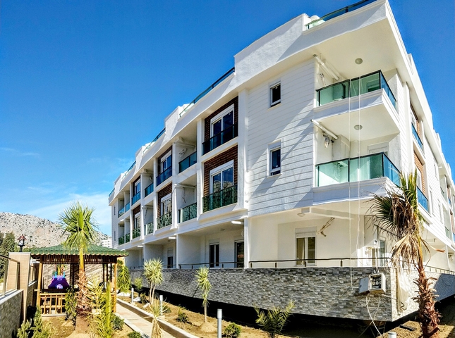 Готовый проект с видом на горы в Коньяалты Анталья