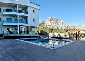 Готовый проект с видом на горы в Коньяалты Анталья