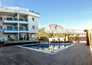 Готовый проект с видом на горы в Коньяалты Анталья