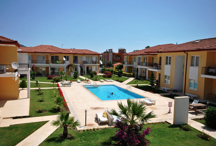 Квартира 2+1 с мебелью в Чамьюва Кемере 300 м до моря