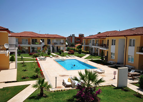 Квартира 2+1 с мебелью в Чамьюва Кемере 300 м до моря