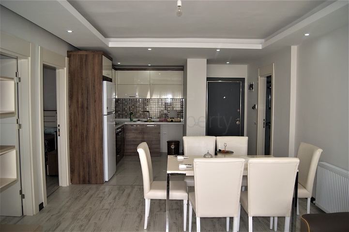 Меблированная квартира 2+1 всего 500 м до моря в Анталии