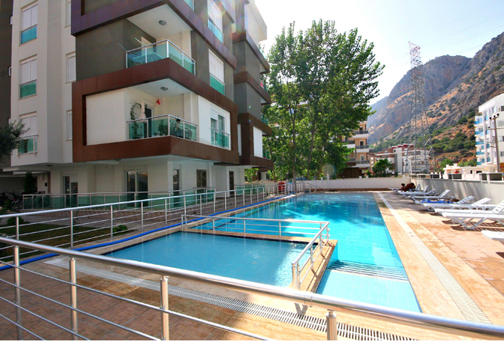 Квартира 1+1 в новом районе Хурма Коньяалты Анталья