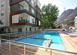 Квартира 1+1 в новом районе Хурма Коньяалты Анталья