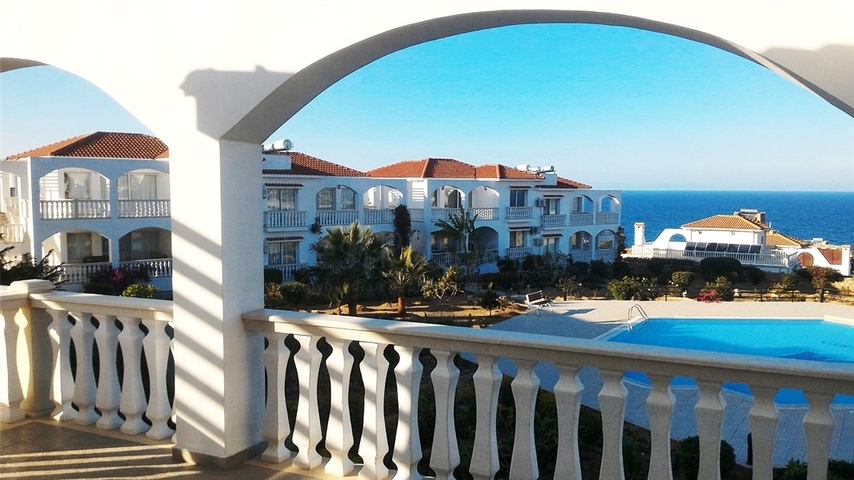 Апартаменты с прямым видом на море в Северном Кипре