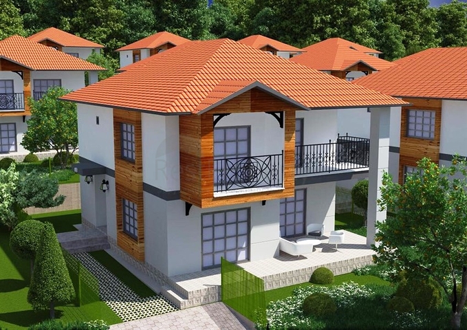  Виллы в хвойном лесу