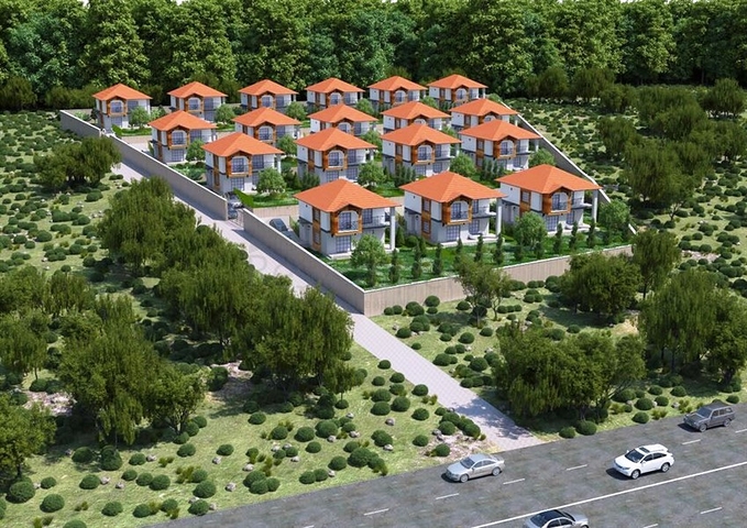  Виллы в хвойном лесу