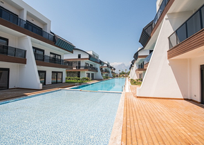 Элитный комплекс вилл в Анталии рядом с Боачай мариной