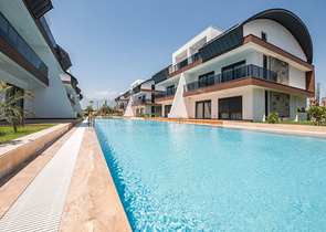 Элитный комплекс вилл в Анталии рядом с Боачай мариной