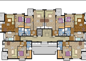 Квартира 1+1 в районе Лиман Коньяалты 800 м до моря