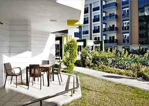 Аренда квартиры 1+1 в комплексе отельного плана в Анталии