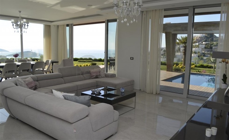 Элитная вилла в живописном пригороде Бодрума