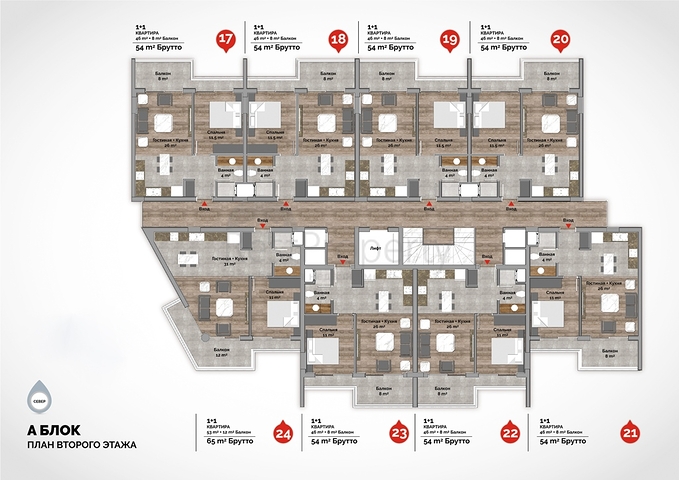 Новый проект класса Люкс на знаменитом пляже Клеопатры