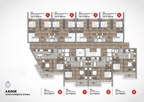 Новый проект класса Люкс на знаменитом пляже Клеопатры