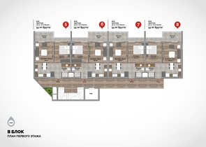 Новый проект класса Люкс на знаменитом пляже Клеопатры