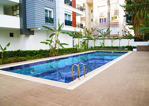 Квартира 2+1 в комплексе 300 м до моря в Анталии