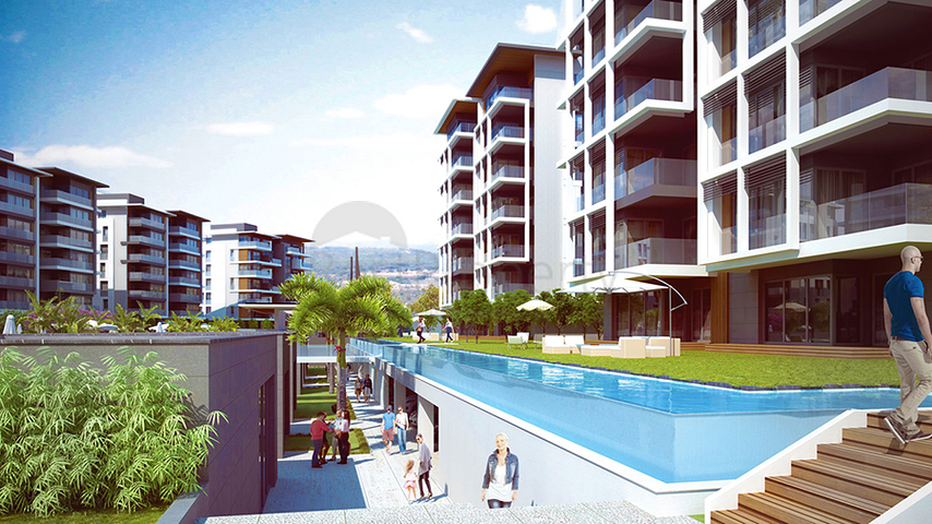 Мега проект в Анталии в районе Гюрсу Коньяалты 500 метров до моря 