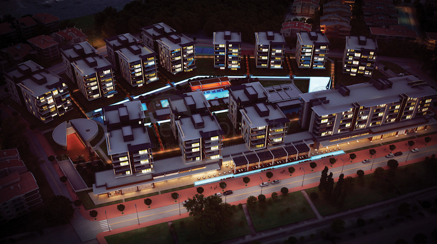 Мега проект в Анталии в районе Гюрсу Коньяалты 500 метров до моря 