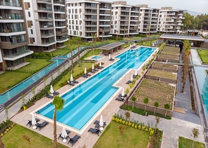 Мега проект в Анталии в районе Гюрсу Коньяалты 500 метров до моря 