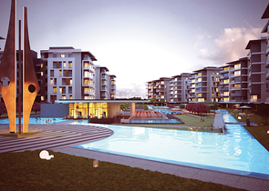 Мега проект в Анталии в районе Гюрсу Коньяалты 500 метров до моря 