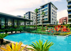 Мега проект в Анталии в районе Гюрсу Коньяалты 500 метров до моря 