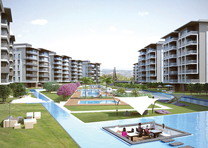 Мега проект в Анталии в районе Гюрсу Коньяалты 500 метров до моря 