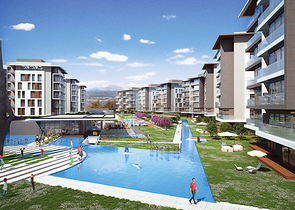 Мега проект в Анталии в районе Гюрсу Коньяалты 500 метров до моря 