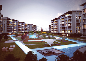 Мега проект в Анталии в районе Гюрсу Коньяалты 500 метров до моря 