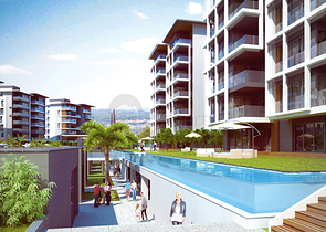 Мега проект в Анталии в районе Гюрсу Коньяалты 500 метров до моря 