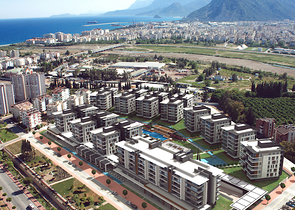 Мега проект в Анталии в районе Гюрсу Коньяалты 500 метров до моря 