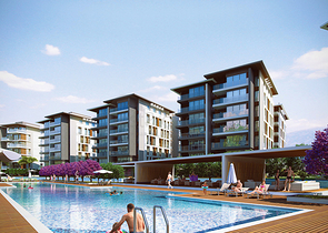 Мега проект в Анталии в районе Гюрсу Коньяалты 500 метров до моря 