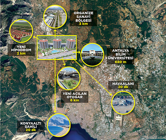 Готовый проект в районе Дошемеальты Анталья