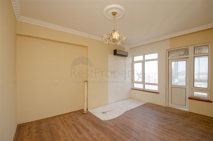 Просторные квартиры 3+1 с мебелью 1 км до моря в Ларе Анталья