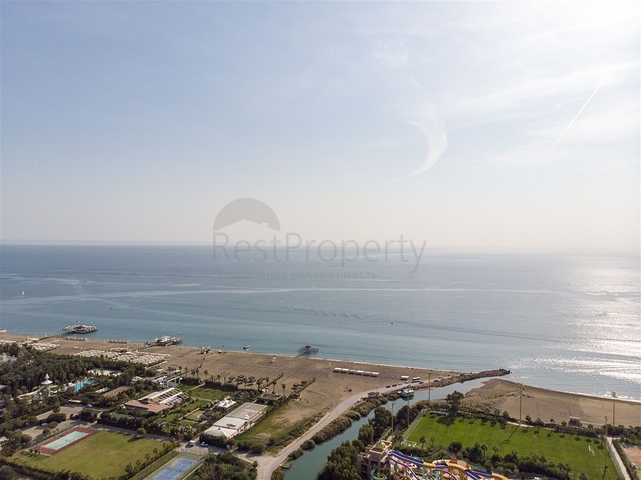 Просторные квартиры 3+1 с мебелью 1 км до моря в Ларе Анталья