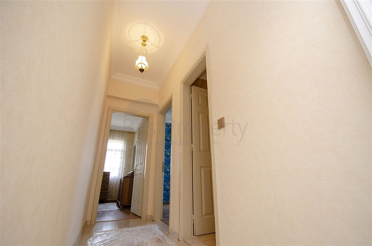 Просторные квартиры 3+1 с мебелью 1 км до моря в Ларе Анталья