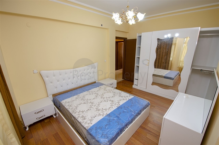 Просторные квартиры 3+1 с мебелью 1 км до моря в Ларе Анталья