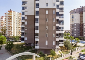 Просторные квартиры 3+1 с мебелью 1 км до моря в Ларе Анталья