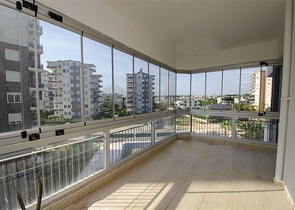 Просторные квартиры 3+1 с мебелью 1 км до моря в Ларе Анталья