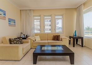 Апартаменты с шикарным видом на море в Махмутлар