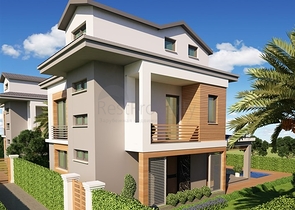 Новая трехэтажная вилла в районе Чалыш, Фетхие