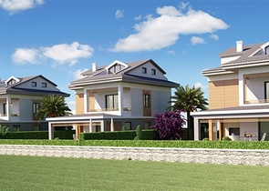 Новая трехэтажная вилла в районе Чалыш, Фетхие