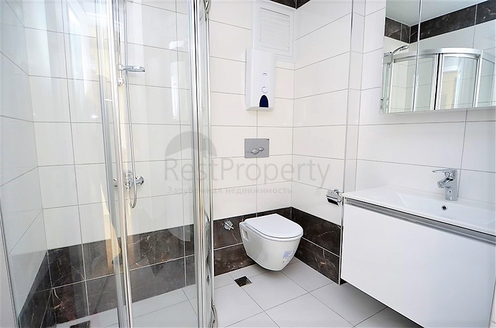 Квартира-студия в современном комплексе в Авсалларе