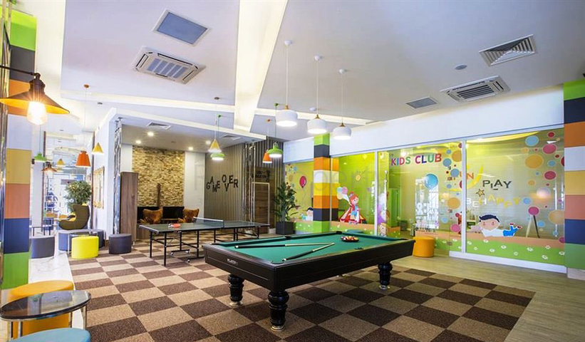 Квартира-студия в современном комплексе в Авсалларе