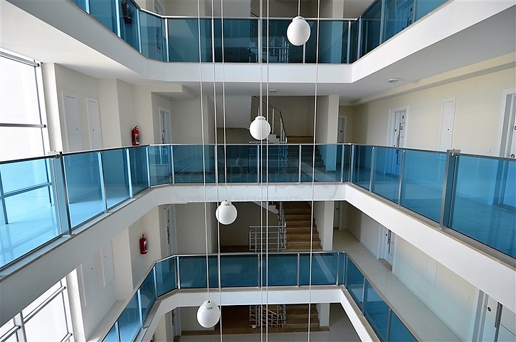 Квартира-студия в современном комплексе в Авсалларе