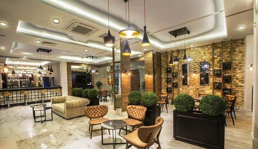 Квартира-студия в современном комплексе в Авсалларе